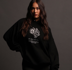 Women's Retro Fleece Print Hoodie for Street Style