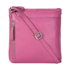 Leather Crossbody Bags for Women - Ladies Sling Handbags - Medium Cross body Purses Handbags - Purses For Women