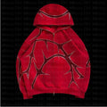 2023 Women's Street Style Hoodie with Rhinestones Set