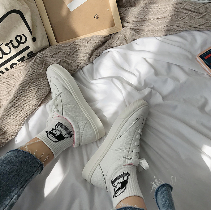 White Sneakers, Street Style Sneakers, Athletic Shoes